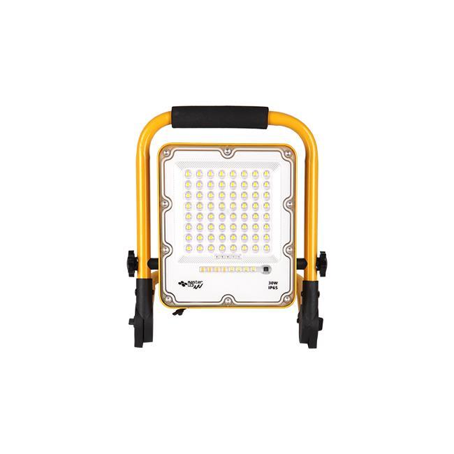 Vipelectro LED reflektor SIGA nabíjecí 30W přenosný s držákem 5Ah 500lm SLIM Neutrální bílá V0611